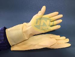 Găng tay cao su Trung Quốc vàng G013